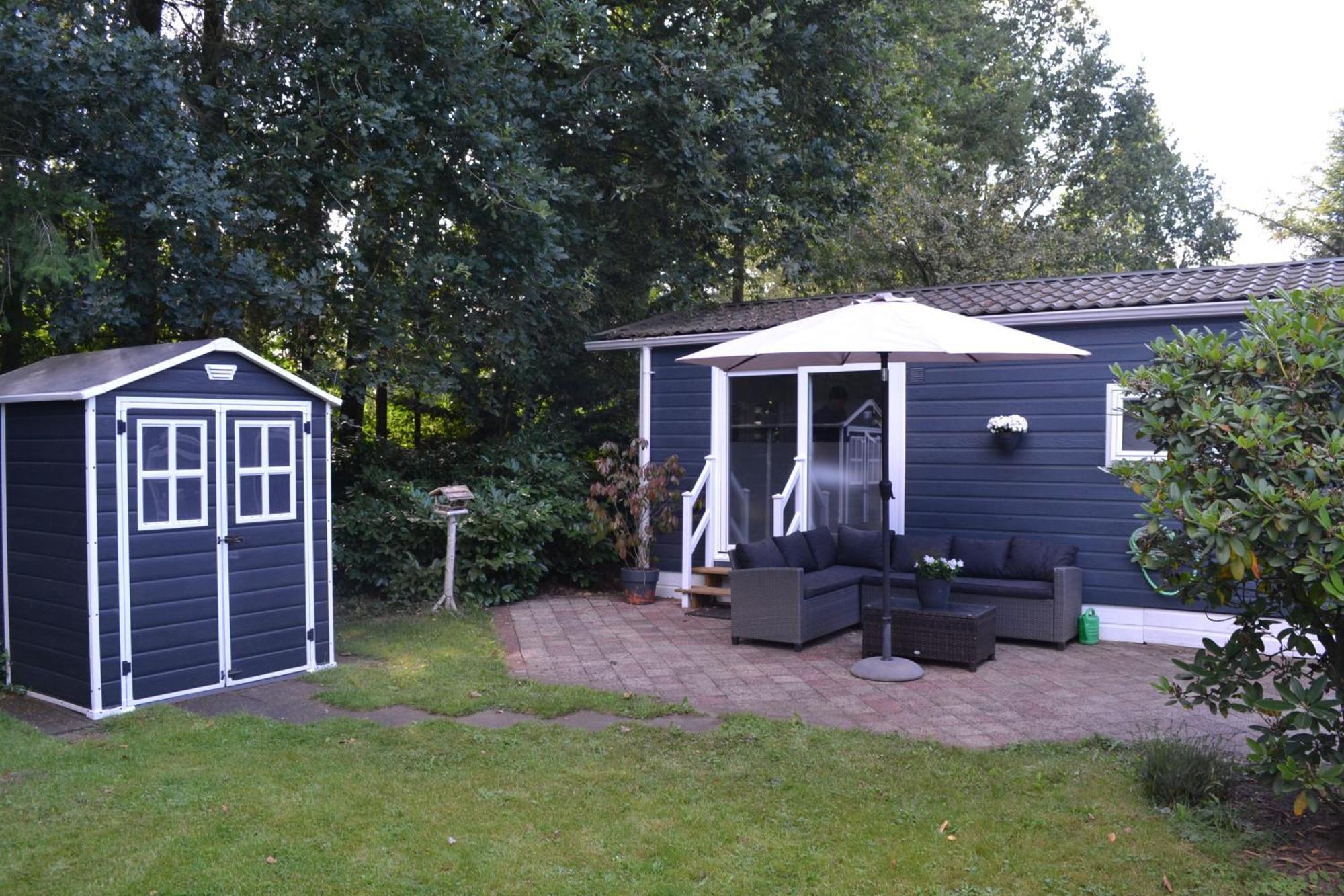 Modern Chalet In De Bossen Van De Veluwe Epe Luaran gambar