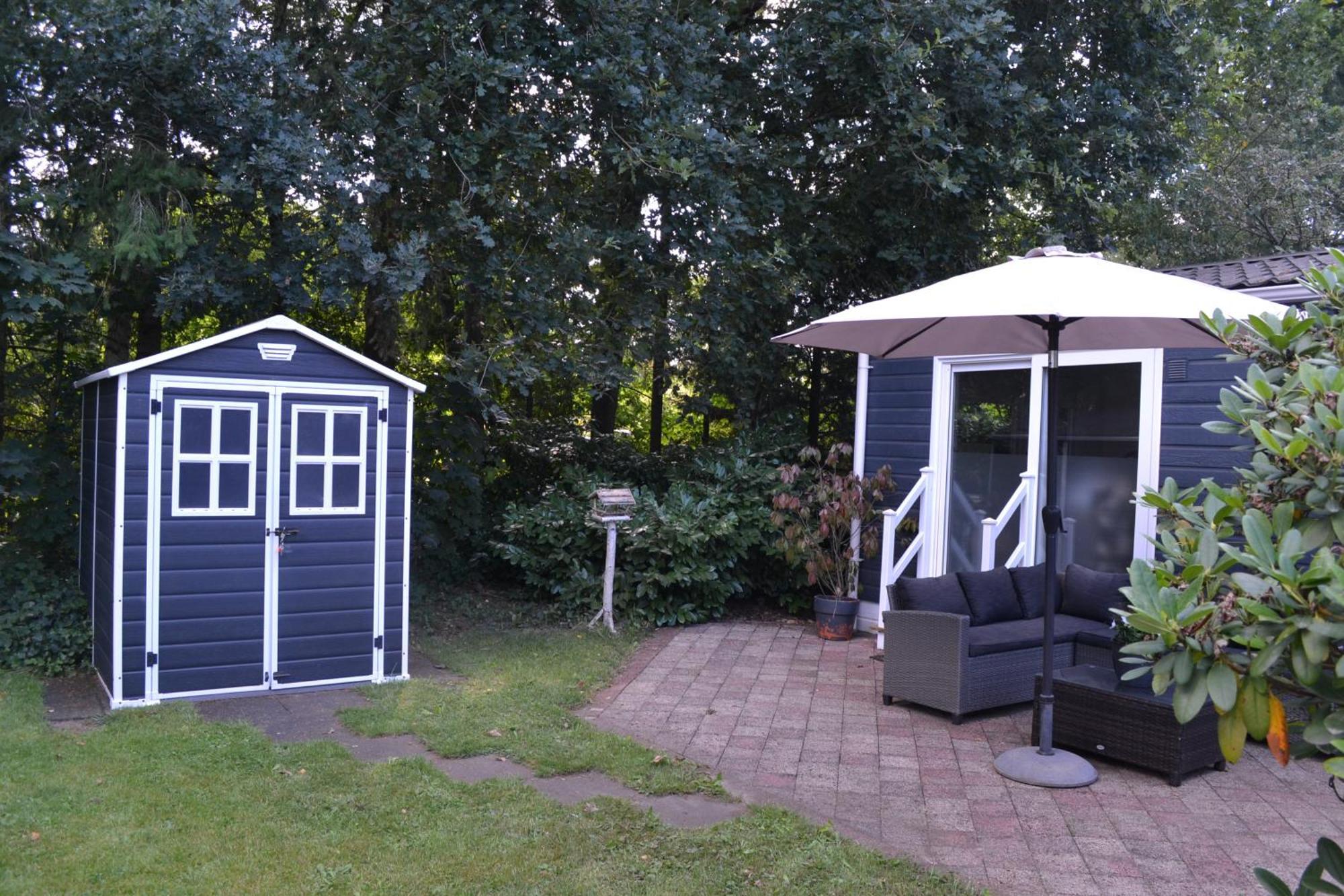 Modern Chalet In De Bossen Van De Veluwe Epe Luaran gambar